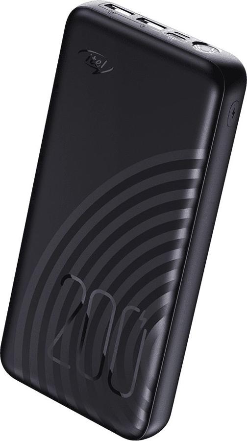 Мобильный аккумулятор Itel Star 200 20000mAh 2.1A черный