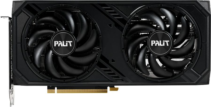 Видеокарта Palit PCI-E 4.0 RTX4070 DUAL NVIDIA GeForce RTX 4070 12Gb 192bit GDDR6X 1920/21000 HDMIx1 DPx3 HDCP Ret