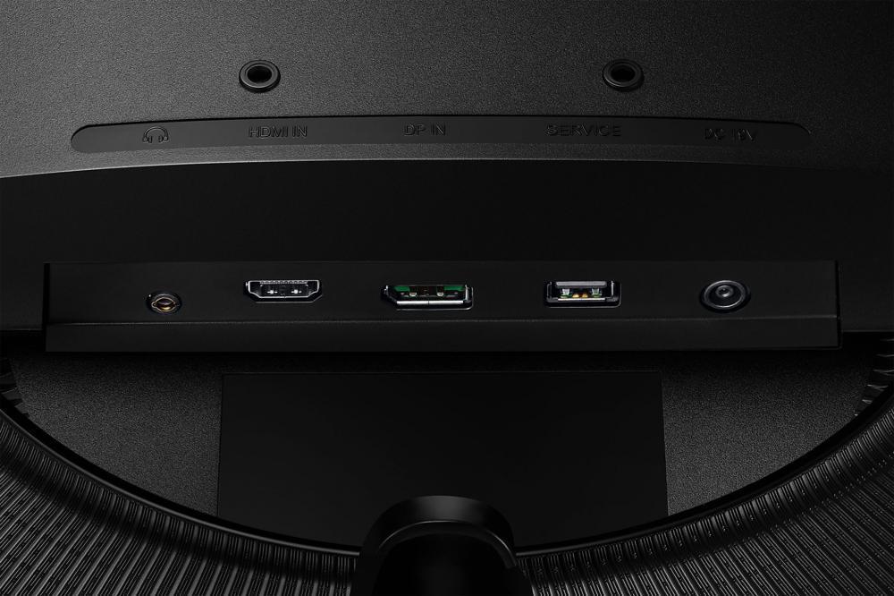 Монитор Samsung 27" Odyssey G5 C27G55TQ черный VA LED 1ms 16:9 HDMI матовая 250cd 178гр/178гр 2560x1440 144Hz FreeSync Premium DP WQ 4.5кг