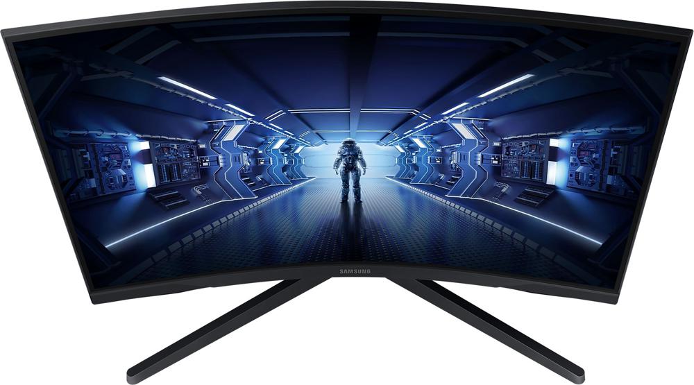 Монитор Samsung 27" Odyssey G5 C27G55TQ черный VA LED 1ms 16:9 HDMI матовая 250cd 178гр/178гр 2560x1440 144Hz FreeSync Premium DP WQ 4.5кг