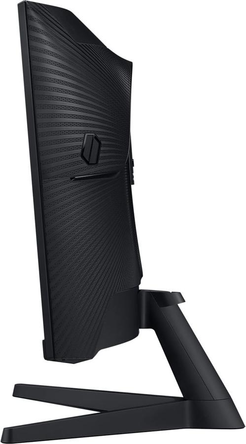 Монитор Samsung 27" Odyssey G5 C27G55TQ черный VA LED 1ms 16:9 HDMI матовая 250cd 178гр/178гр 2560x1440 144Hz FreeSync Premium DP WQ 4.5кг