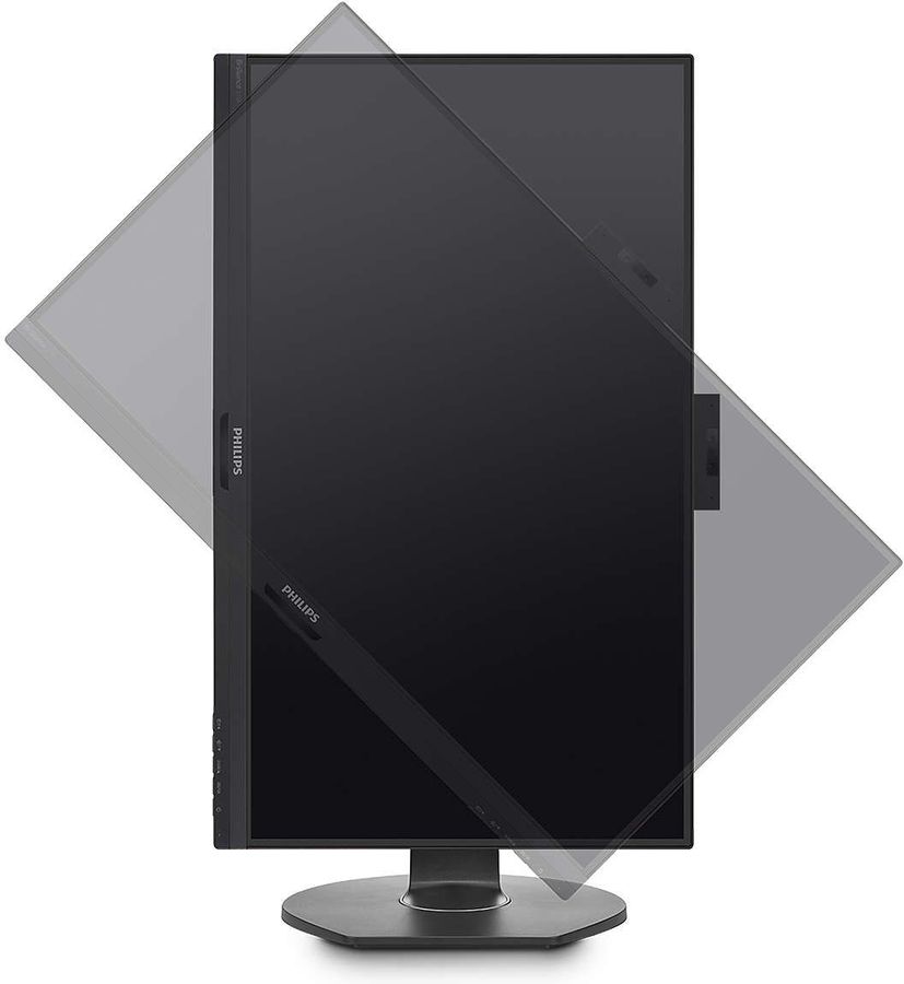 Монитор Philips 27" 272B7QUBHEB черный IPS LED 16:9 HDMI M/M Cam матовая HAS Piv 350cd 178гр/178гр 2560x1440 76Hz DP QHD USB 7.52кг