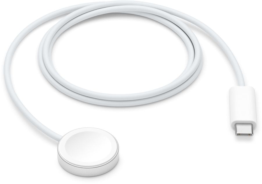 Кабель Apple MLWJ3AM/A для Apple Watch Series 1/2/3/4/5/6/SE/7/8 белый