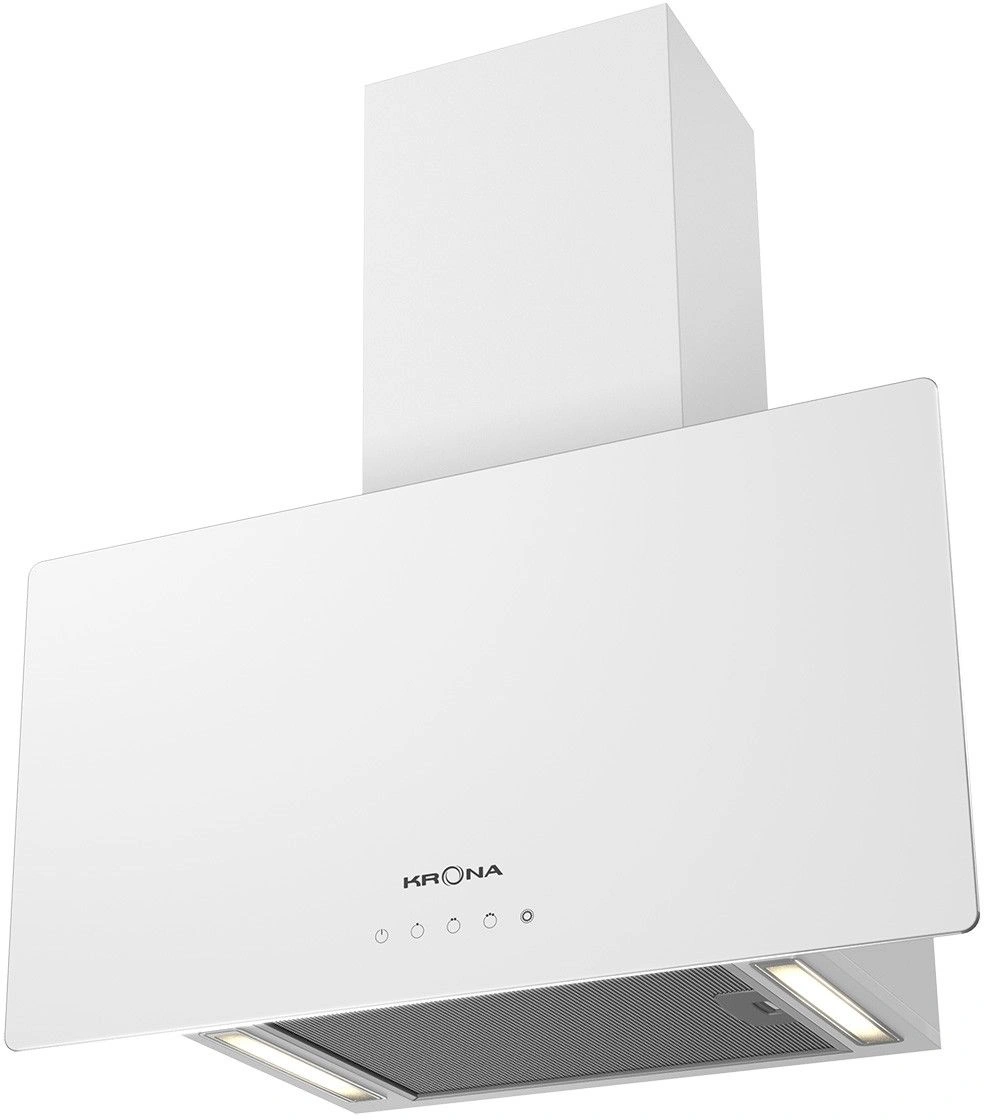 Вытяжка каминная Krona CLEMENTINA 600 white S белый управление: сенсорное (1 мотор)