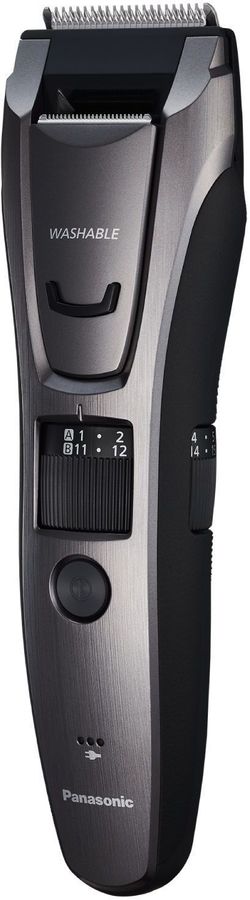 Машинка для стрижки Panasonic ER-GB80-H503 серебристый (насадок в компл:3шт)