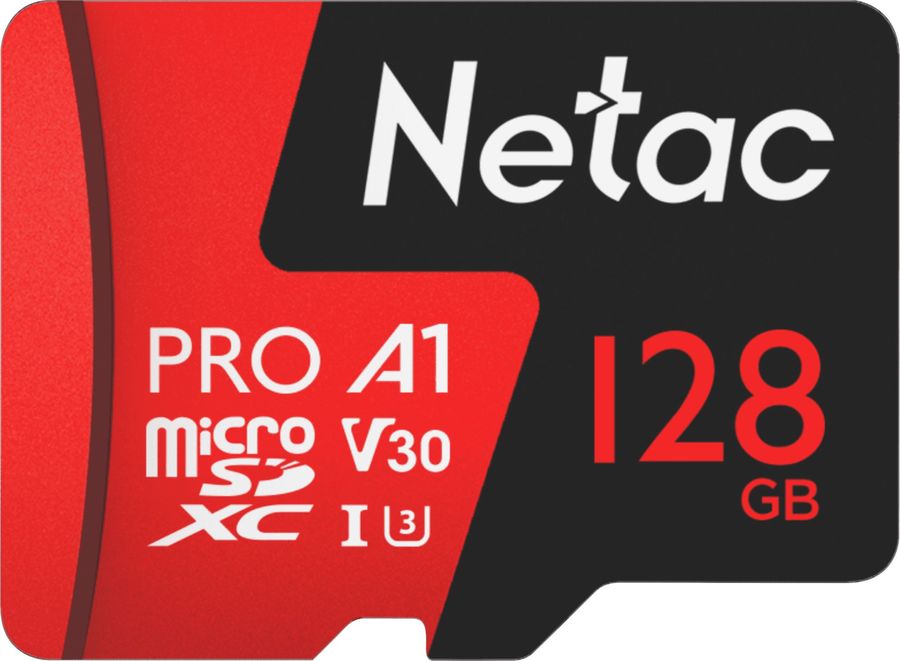 Флеш карта microSDXC 256GB Netac NT02P500PRO-256G-S P500 Extreme Pro A1 w/o adapter