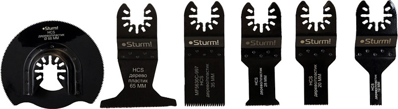 Набор насадок для инструмента Sturm! MF5630C-SET-W1 черный