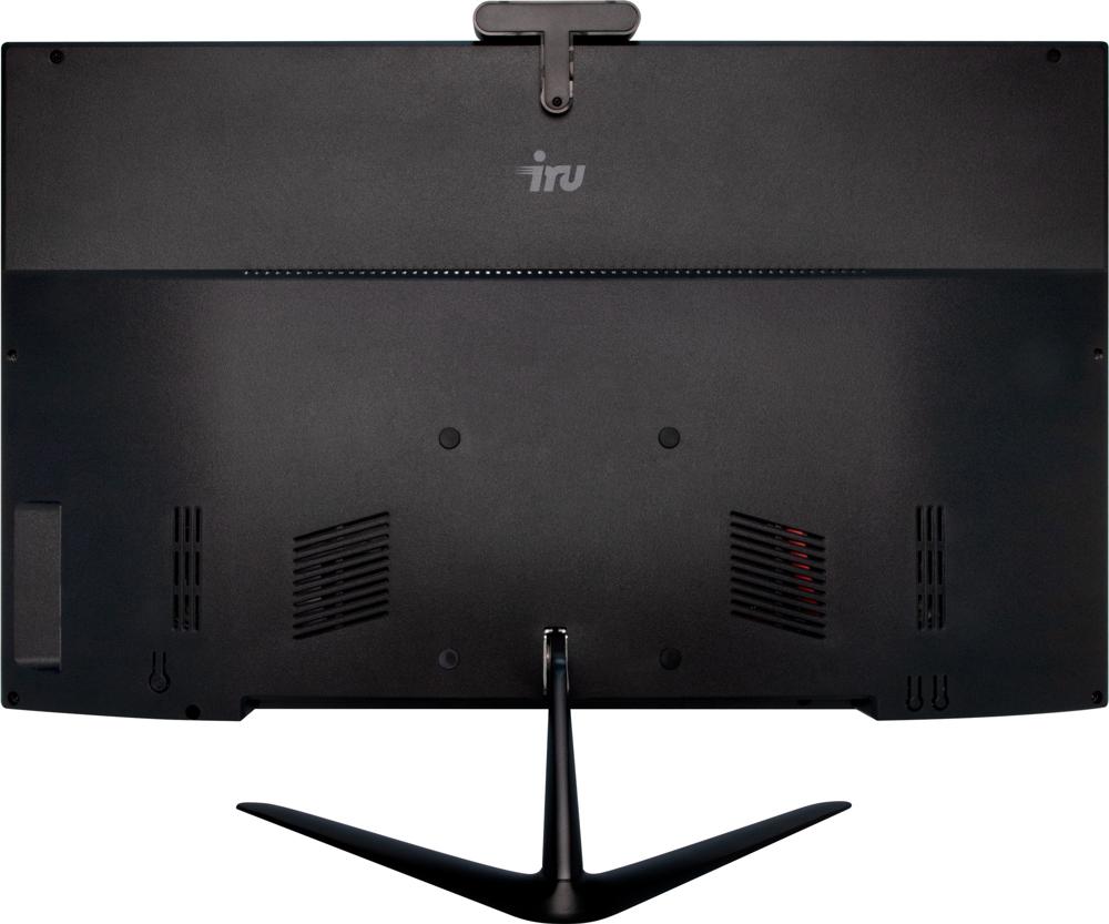 Моноблок IRU Агат 315 23.8" Full HD i5 10400 (2.9) 8Gb SSD512Gb UHDG 630 FreeDOS GbitEth WiFi BT 120W клавиатура мышь Cam черный 1920x1080