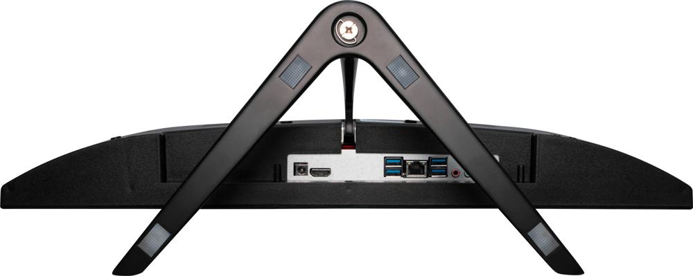 Моноблок IRU Агат 315 23.8" Full HD i5 10400 (2.9) 8Gb SSD512Gb UHDG 630 FreeDOS GbitEth WiFi BT 120W клавиатура мышь Cam черный 1920x1080