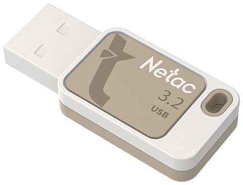 Флеш Диск Netac 512Gb UA31 NT03UA31N-512G-32YE USB3.2 желтый