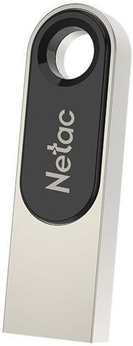 Флеш Диск Netac 8Gb U278 NT03U278N-008G-20PN USB2.0 серебристый/черный