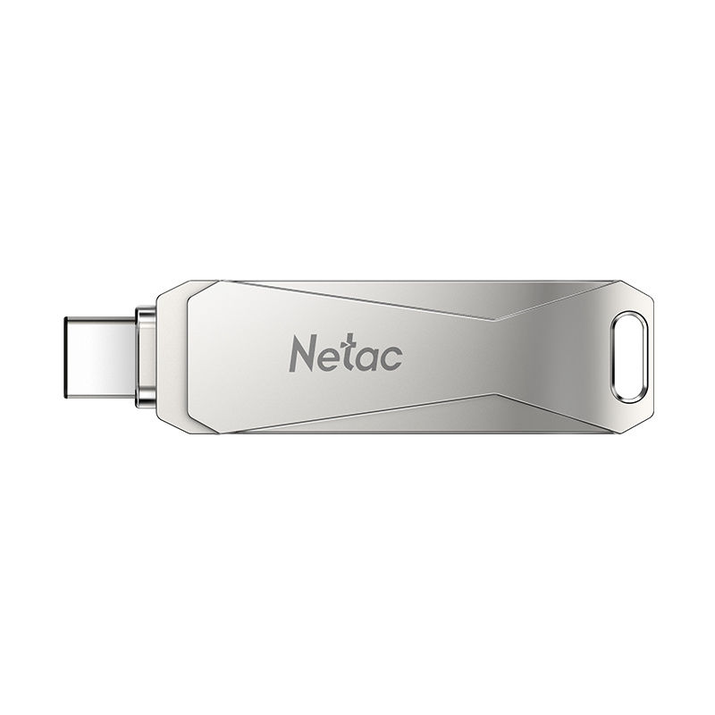 Флеш Диск Netac 32Gb U782C NT03U782C-032G-30PN USB3.0 серебристый