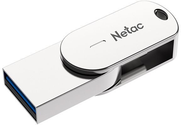 Флеш Диск Netac 16Gb U785C NT03U785C-016G-30PN USB3.0 серый