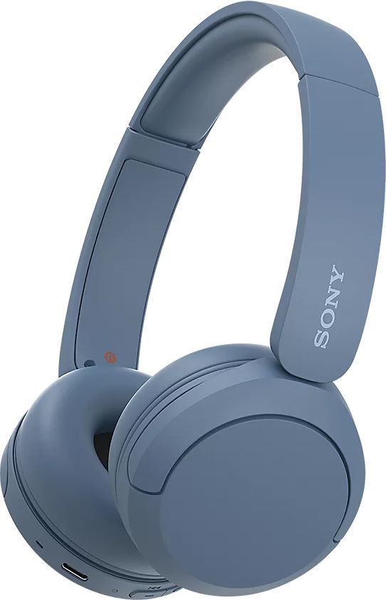 Наушники накладные Sony WH-CH520 синий беспроводные bluetooth оголовье (WH-CH520/L)