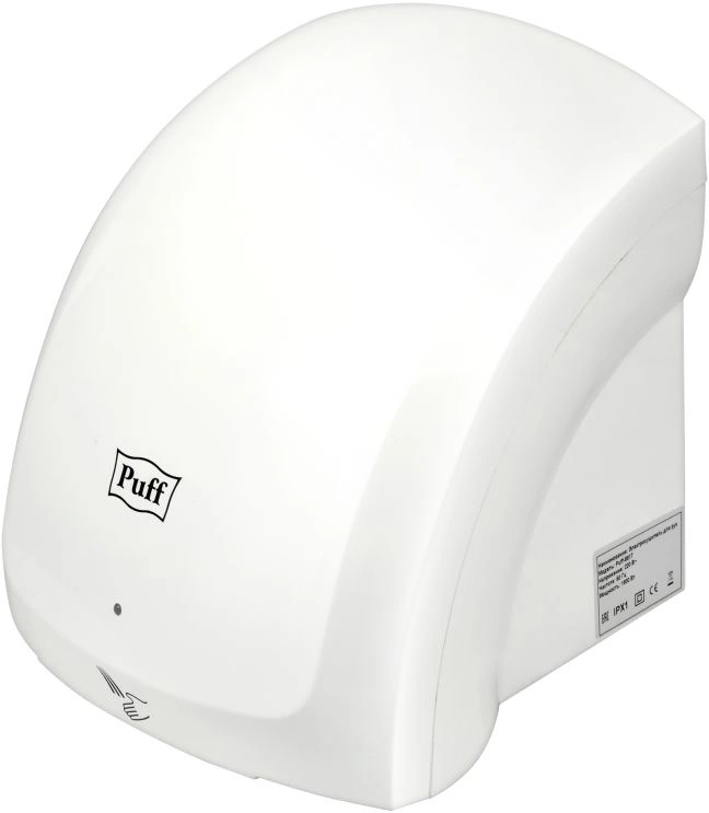 Сушилка для рук Puff 8817 1800Вт белый