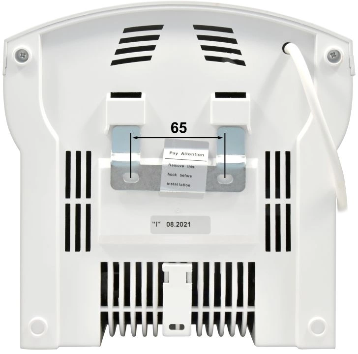 Сушилка для рук Puff 8817 1800Вт белый