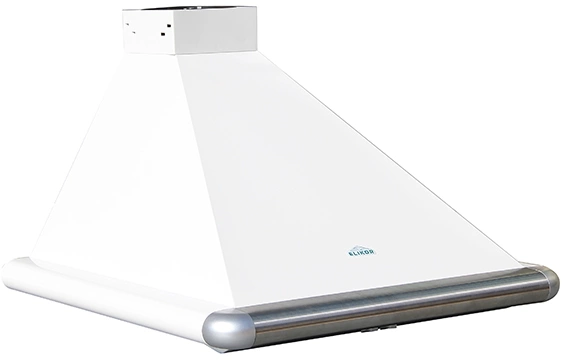 Вытяжка каминная Elikor Сатурн 50П-180-В1Л белый/нержавеющая сталь управление: кнопочное (1 мотор)