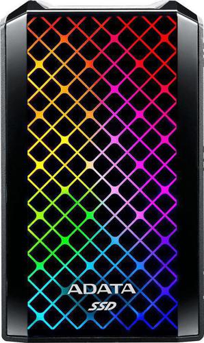 Накопитель SSD A-Data USB-C 1Tb ASE900G-1TU32G2-CBK SE900G 2.5" черный