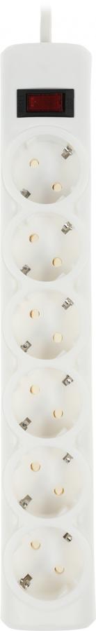 Сетевой фильтр Defender DFS 153 3м (6 розеток) белый (коробка)