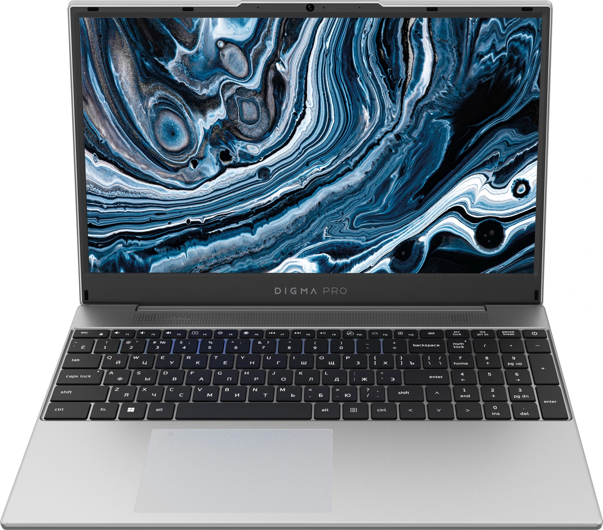 Ноутбук Digma Pro Breve Ryzen 7 5700U 16Gb SSD512Gb AMD Radeon 15.6" IPS FHD (1920x1080) Windows 11 Professional silver WiFi BT Cam 4500mAh (DN15R7-ADXW01)