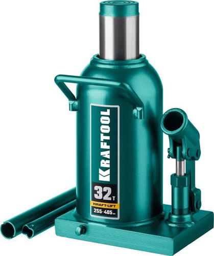 Домкрат Kraftool Kraft-Lift 43462-32_z01 бутылочный гидравлический зеленый/серый