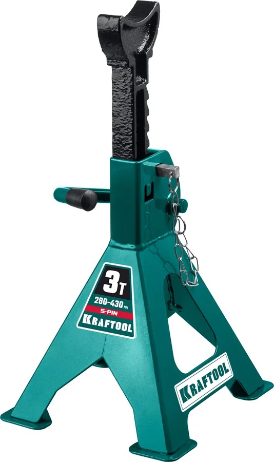 Подставка Kraftool S-Pin 43465-3 зеленый/черный