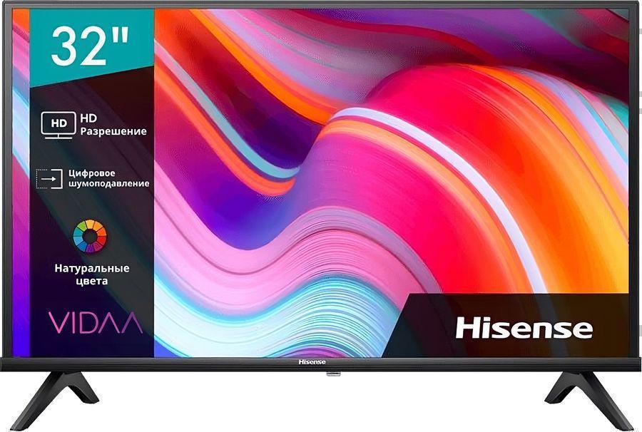 Телевизор LED Hisense 32" 32A4K Frameless черный HD 60Hz DVB-T DVB-T2 DVB-C DVB-S DVB-S2 USB WiFi Smart TV (RUS)