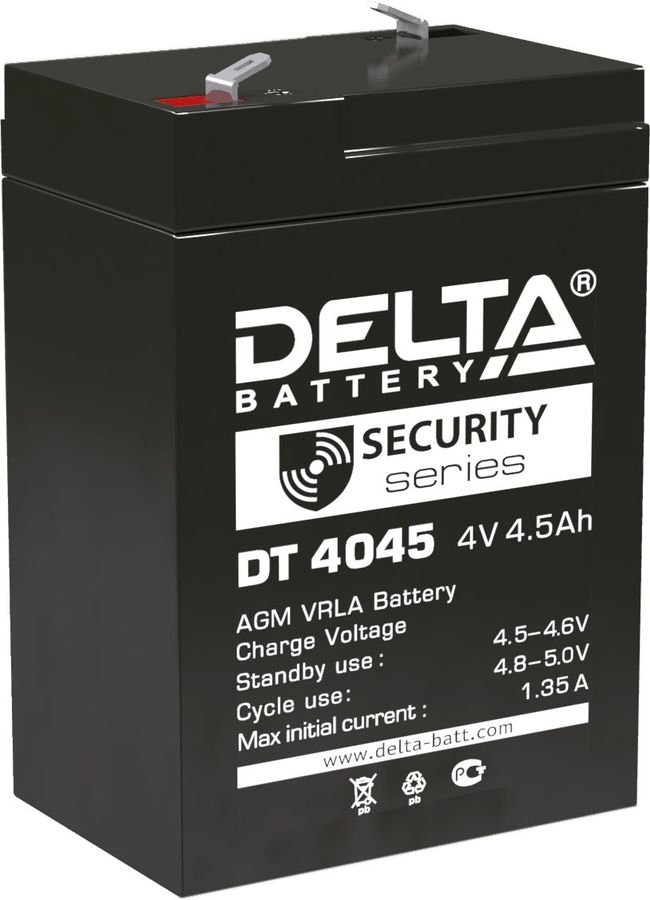 Батарея для ИБП Delta DT 4045 4В 4.5Ач