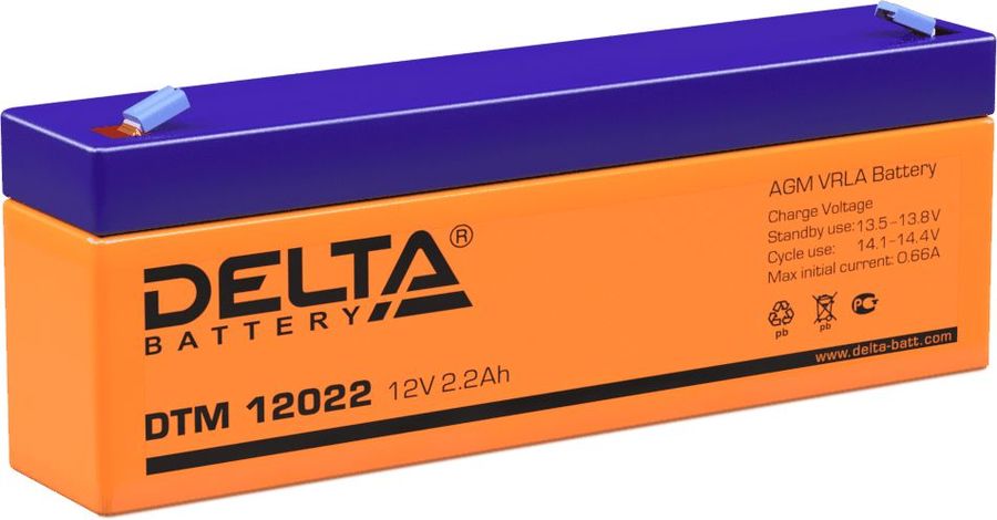 Батарея для ИБП Delta DTM 12022 12В 2.2Ач