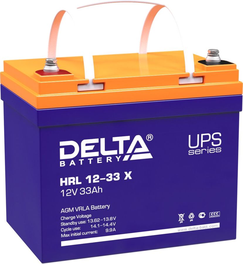 Батарея для ИБП Delta HRL 12-33 X 12В 33Ач