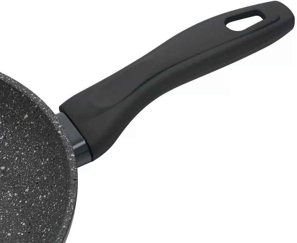 Сковорода Polaris Canto 28F круглая 28см покрытие: Pfluon ручка несъемная (без крышки) серый (019127)