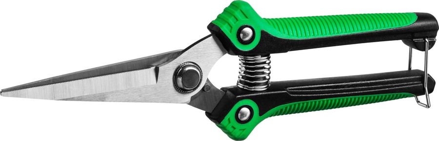 Ножницы для травы Росток 423080 зеленый/черный