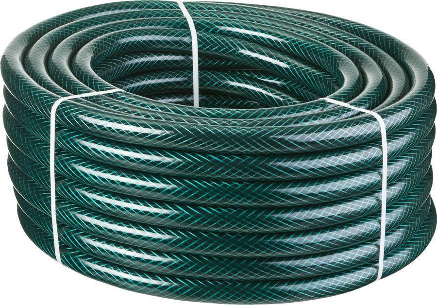 Шланг Росток Классик 3/4" 25м поливочный армированный зеленый/черный (40308-3/4-25_Z01)