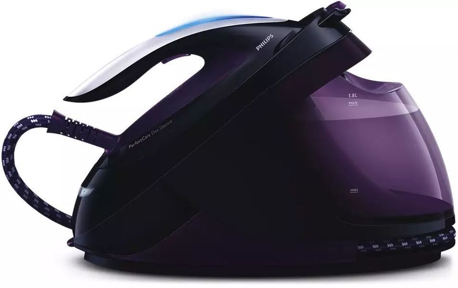 Парогенератор Philips GC9650/80 2400Вт черный/фиолетовый
