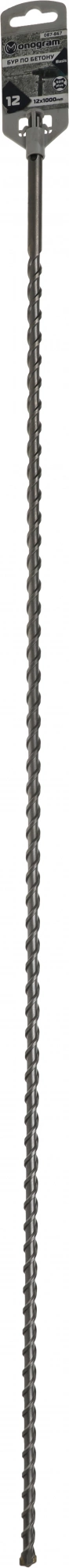 Бур Monogram 087-867 по бет/кирп/камн Д=12мм Дл=1000мм (1пред.) для перфораторов