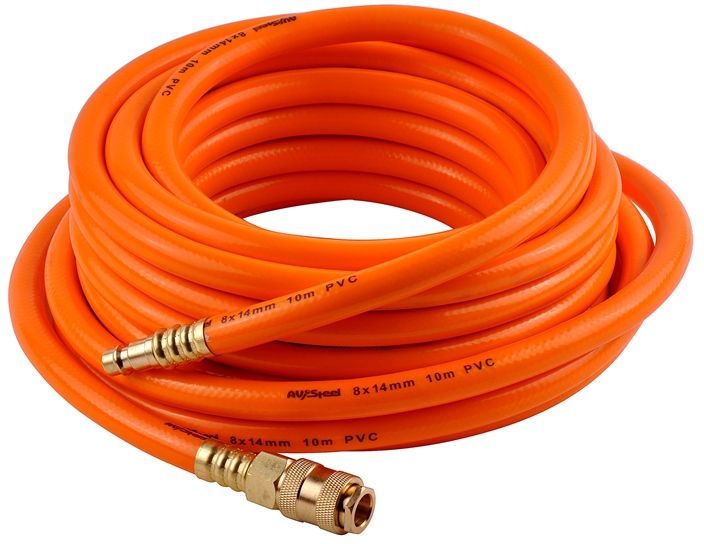 Шланг для пневмоинструмента Av Steel AV-700210 10м оранжевый
