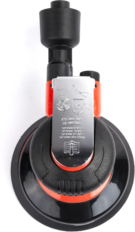 Шлифмашина орбитальная Av Steel AV-701335 128л/мин d=125мм оранжевый/черный