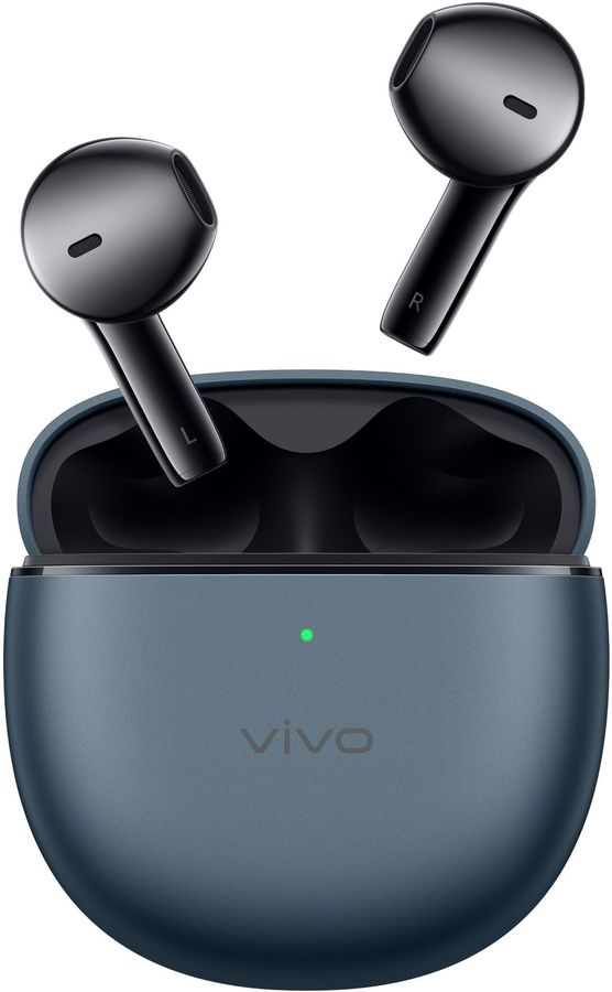 Гарнитура вкладыши Vivo TWS Air XE W25 0.5м т.синий беспроводные bluetooth в ушной раковине (VIVO TWS AIR BLUE)