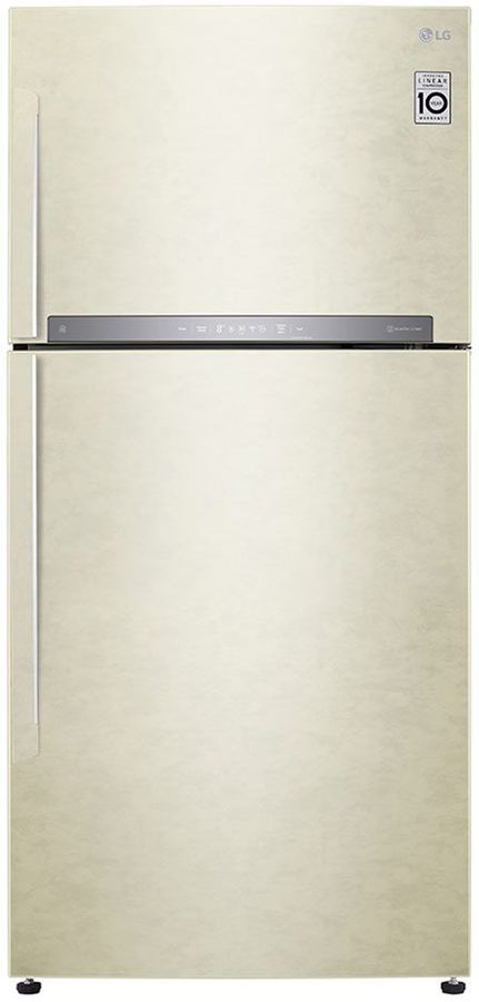 Холодильник LG GR-H802HEHL 2-хкамерн. бежевый линейный инверторный
