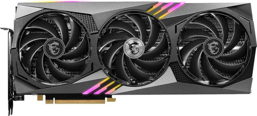 Видеокарта MSI PCI-E 4.0 RTX 4070 GAMING X TRIO 12G NVIDIA GeForce RTX 4070 12288Mb 192 GDDR6X 2610/21000 HDMIx1 DPx3 HDCP Ret