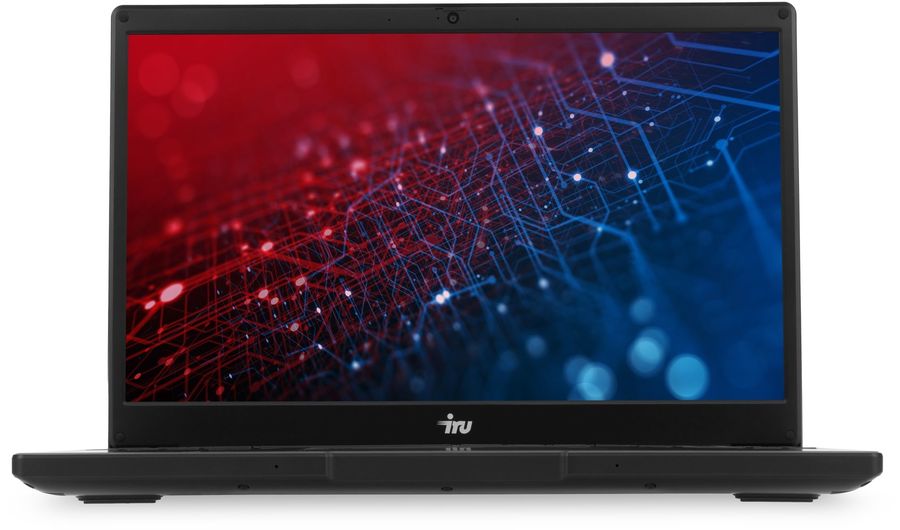 Ноутбук IRU Оникс 15U Core i5 1135G7 8Gb SSD256Gb Intel Iris Xe graphics G7 15.6" IPS FHD (1920x1080) FreeDOS black WiFi BT Cam 8000mAh (1923010)