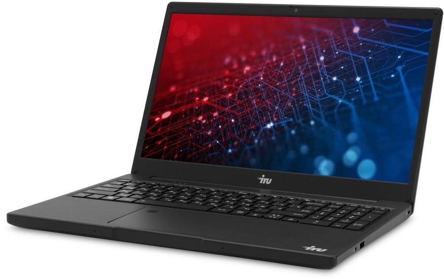 Ноутбук IRU Оникс 15U Core i5 1135G7 8Gb SSD256Gb Intel Iris Xe graphics G7 15.6" IPS FHD (1920x1080) FreeDOS black WiFi BT Cam 8000mAh (1923010)