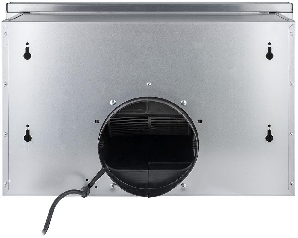 Вытяжка встраиваемая Centek CT-1840-60 серый управление: кнопочное (1 мотор)