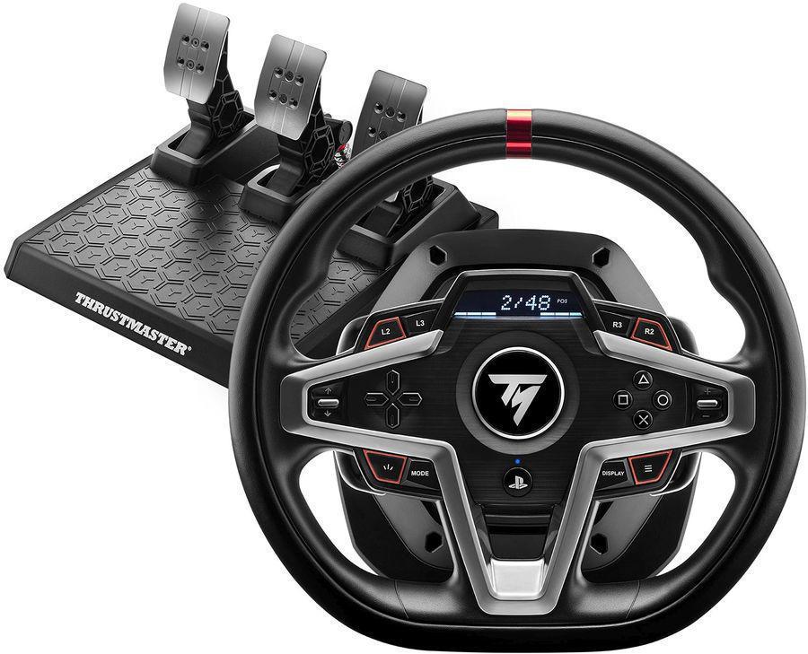 Руль ThrustMaster T248P 25кноп. (с педалями) черный/серебристый