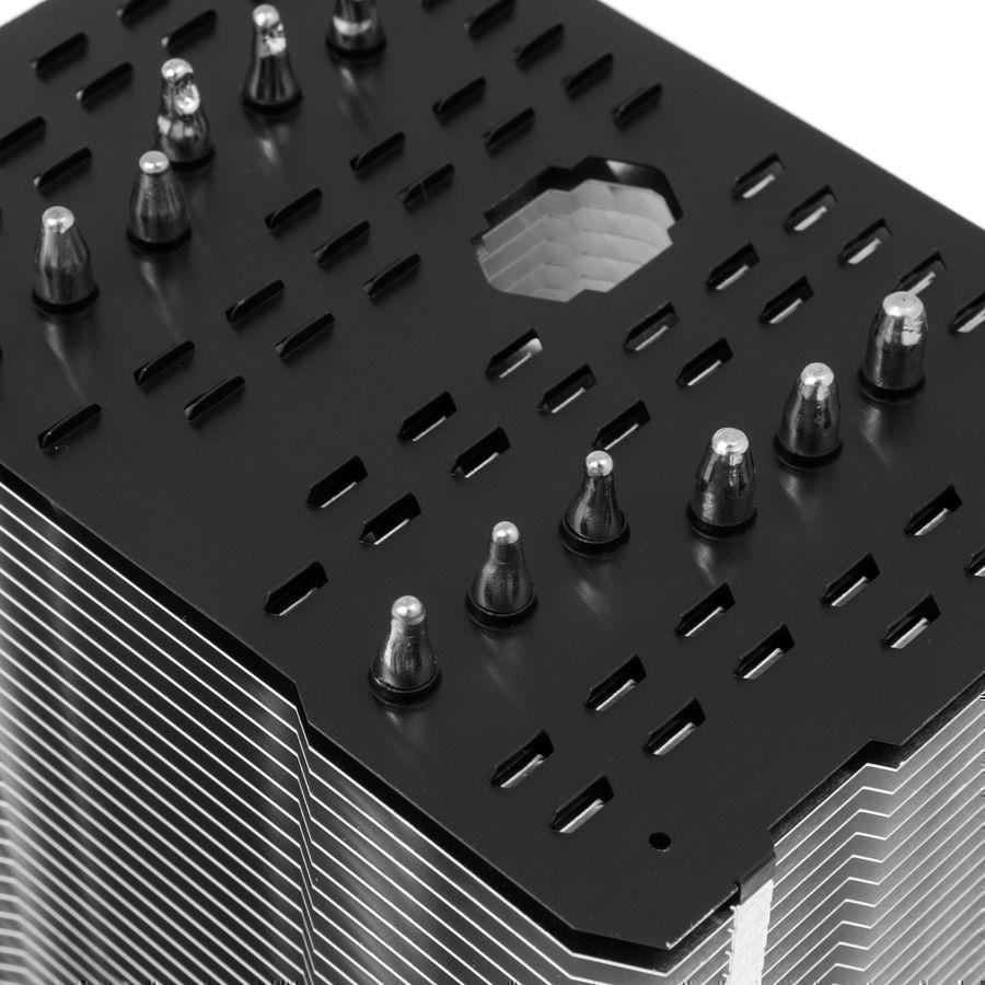 Устройство охлаждения(кулер) Thermalright Macho-B Soc-AM5/AM4/1151/1200/2066/1700 черный 4-pin 15-21dB Al 720gr Ret