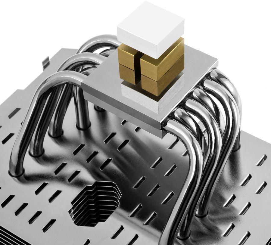 Устройство охлаждения(кулер) Thermalright Macho-B Soc-AM5/AM4/1151/1200/2066/1700 черный 4-pin 15-21dB Al 720gr Ret