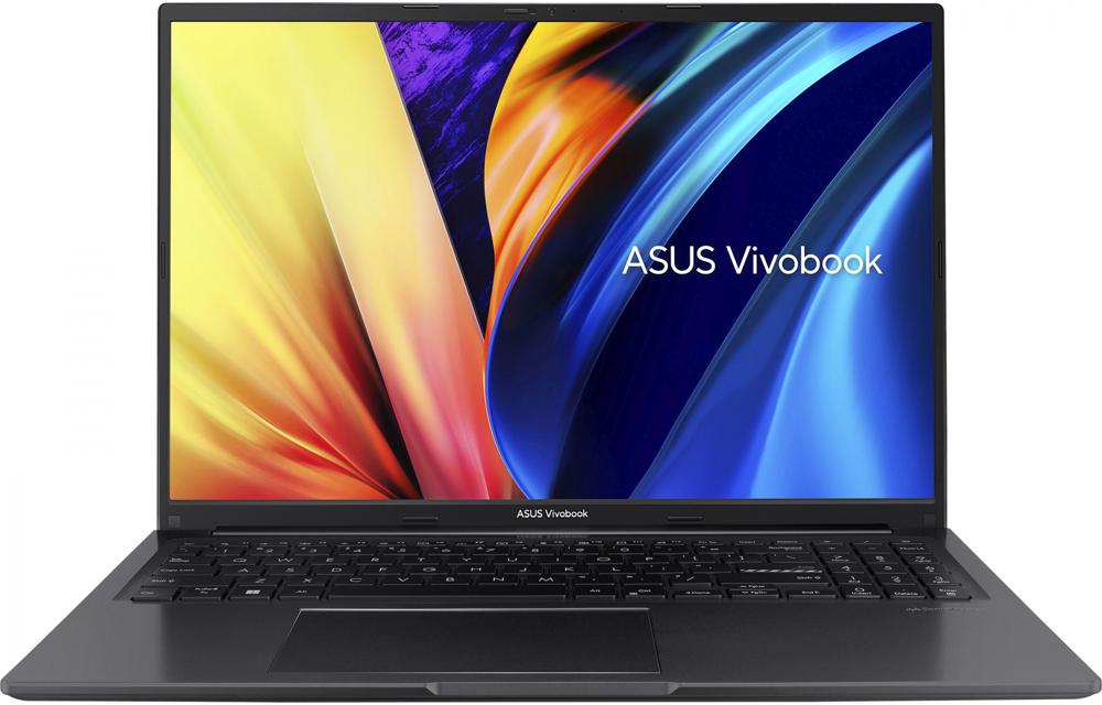 Ноутбук Asus VivoBook 16 X1605ZA-MB321 Core i3 1215U 8Gb SSD512Gb Intel UHD Graphics 16" IPS WUXGA (1920x1200) noOS black WiFi BT Cam (90NB0ZA3-M00K80)