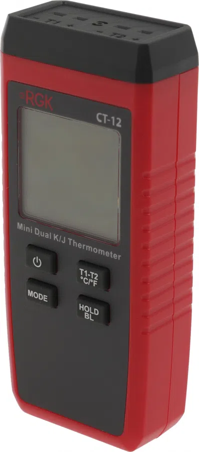 Термометр RGK CT-12+TR-10A+TR-10S контактный красный/черный (779838)