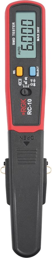 Тестер SMD RGK RC-10 черный/красный (755207)