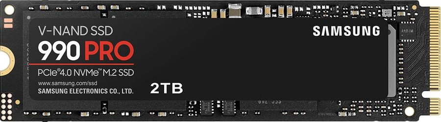 Накопитель SSD Samsung PCIe 4.0 x4 2TB MZ-V9P2T0B/AM 990 Pro M.2 2280